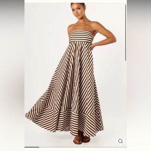 Petal and Pup Bowie Striped Maxi Skirt
